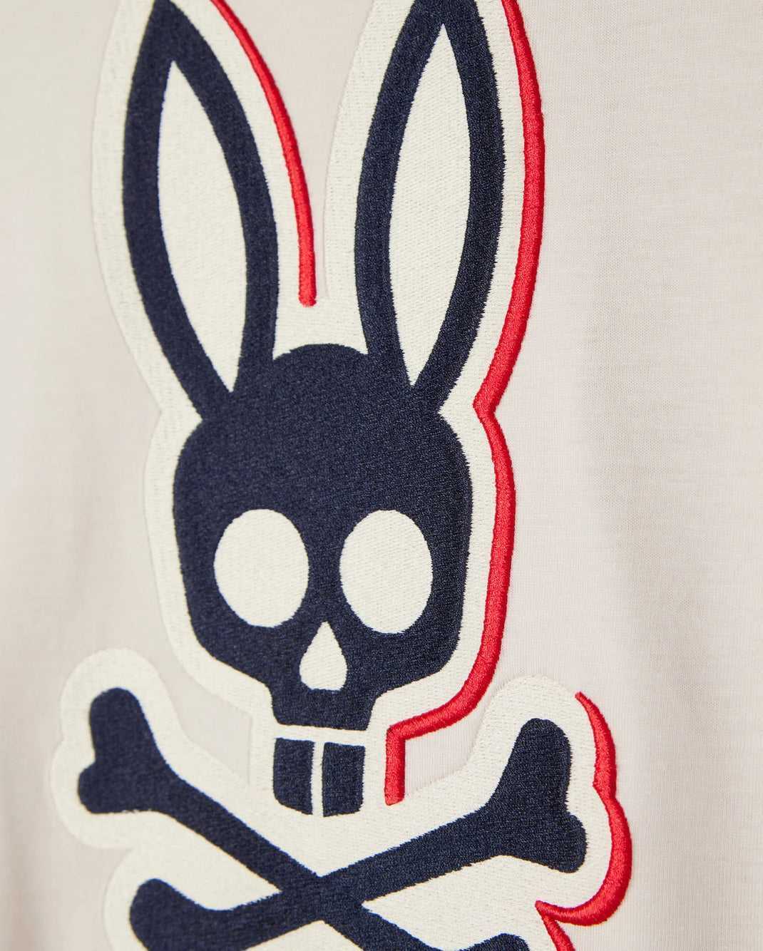 T Shirt Graphique Psycho Bunny Kayden Graphic Tee Beige Homme | OCO-05190734